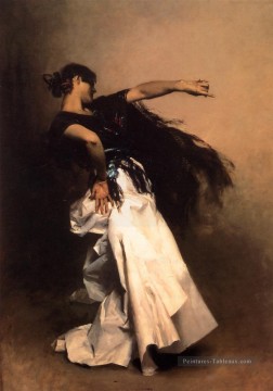 Espagnol Danseur John Singer Sargent Peinture à l'huile